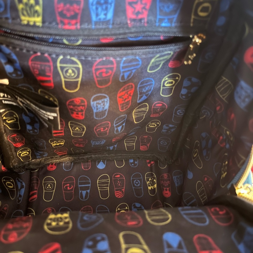 Lounge fly Disney Pixar Slides Mini Backpack - Picture 3 of 6